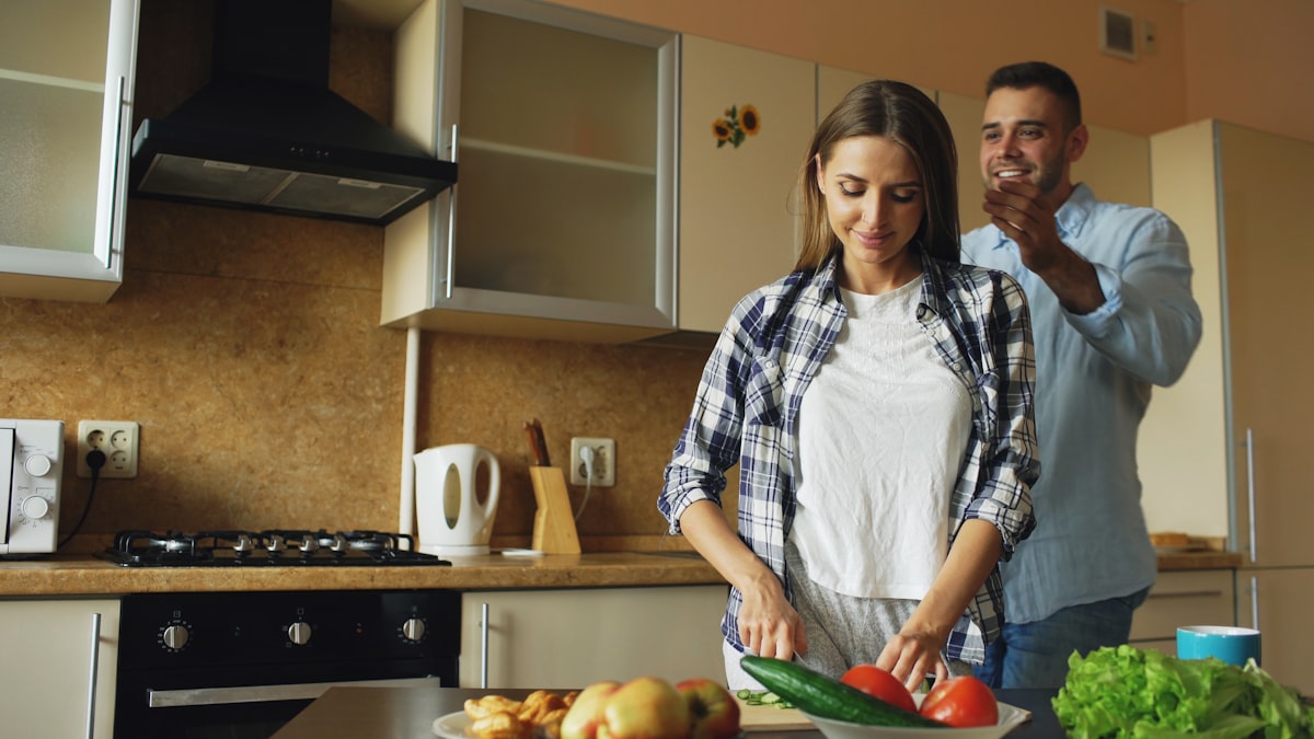 Men sharing healthy lifestyle practices